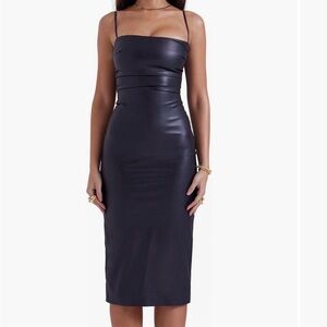 House of CB Black Midi Dress